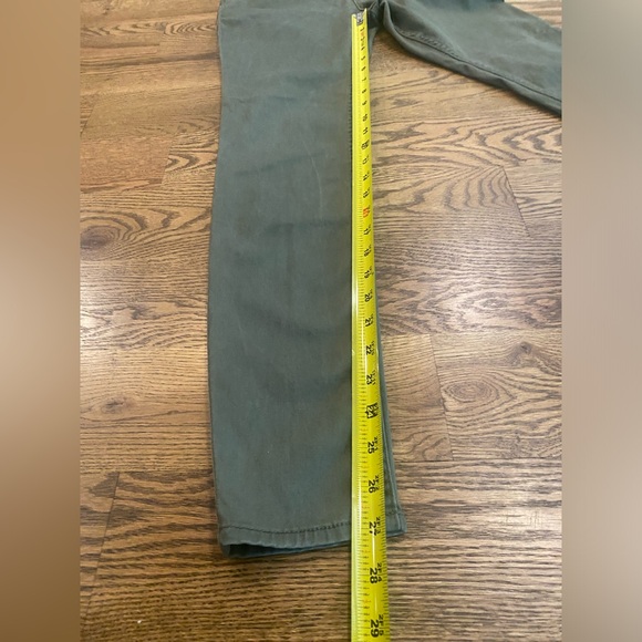 Hollister High Rise Super Skinny Jeans Classic Stretch Green Denim Size 3R - Picture 7 of 8